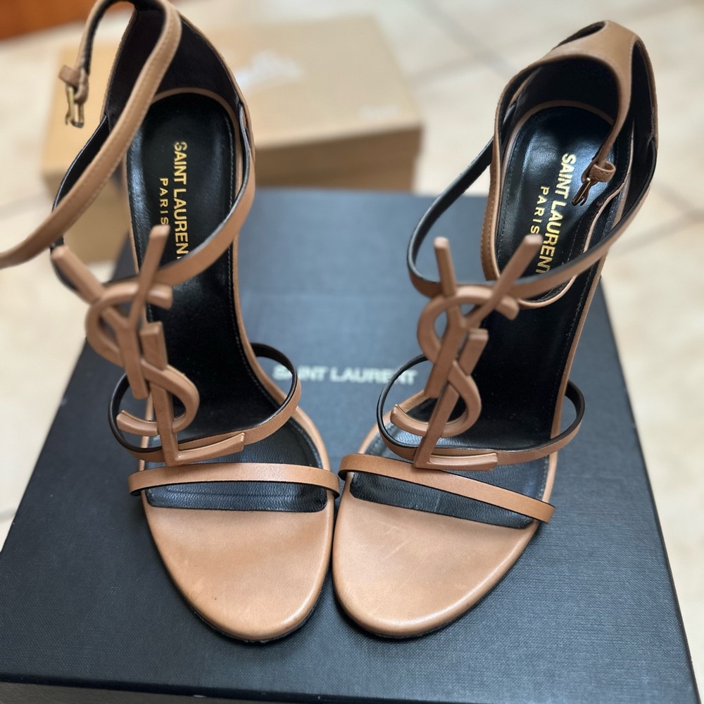 Saint Laurent Women's Tan Sandals